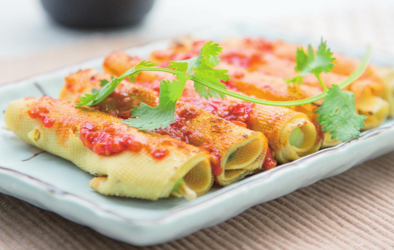 有这么多人不爱吃香菜?那是因为你不知道它跟豆腐一起烤有多好吃