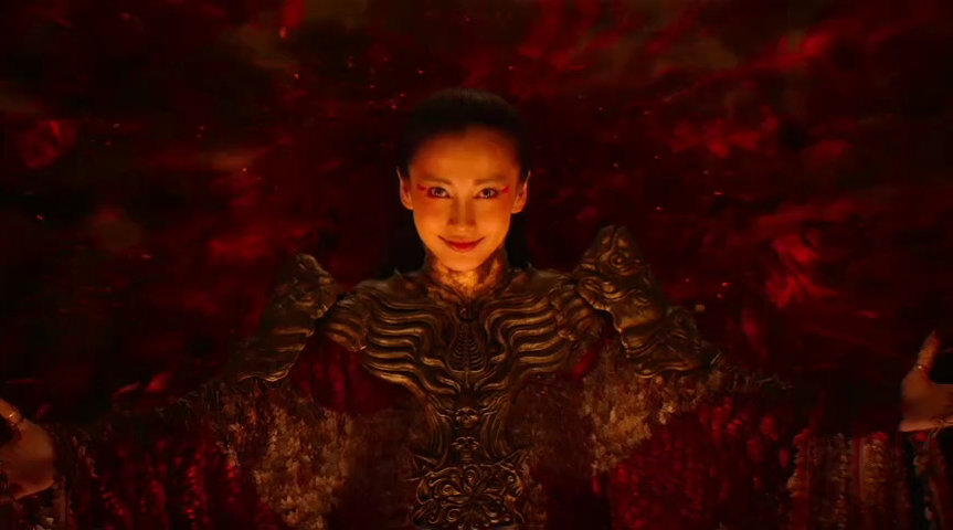 angelababy寸头越看越像黄晓明,还是怀念她在寻龙诀里扮演的女鬼