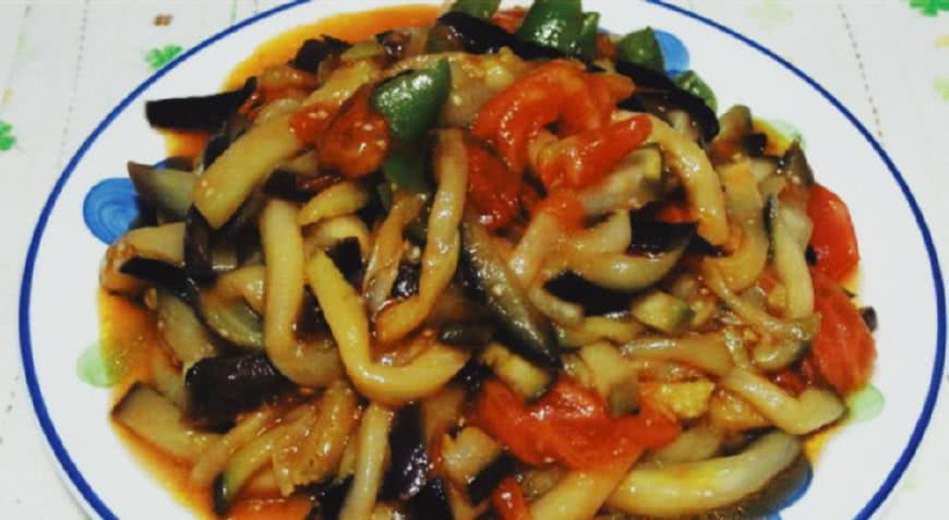 家常炒茄丝:茄子最过瘾的吃法,一周做四次,实在太香了