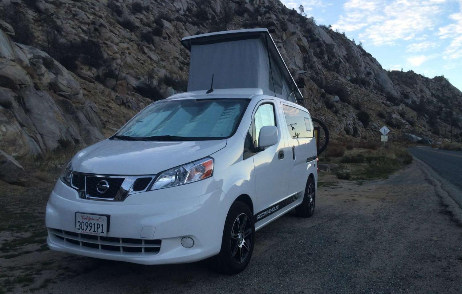 日产nv200 recon camper van评论