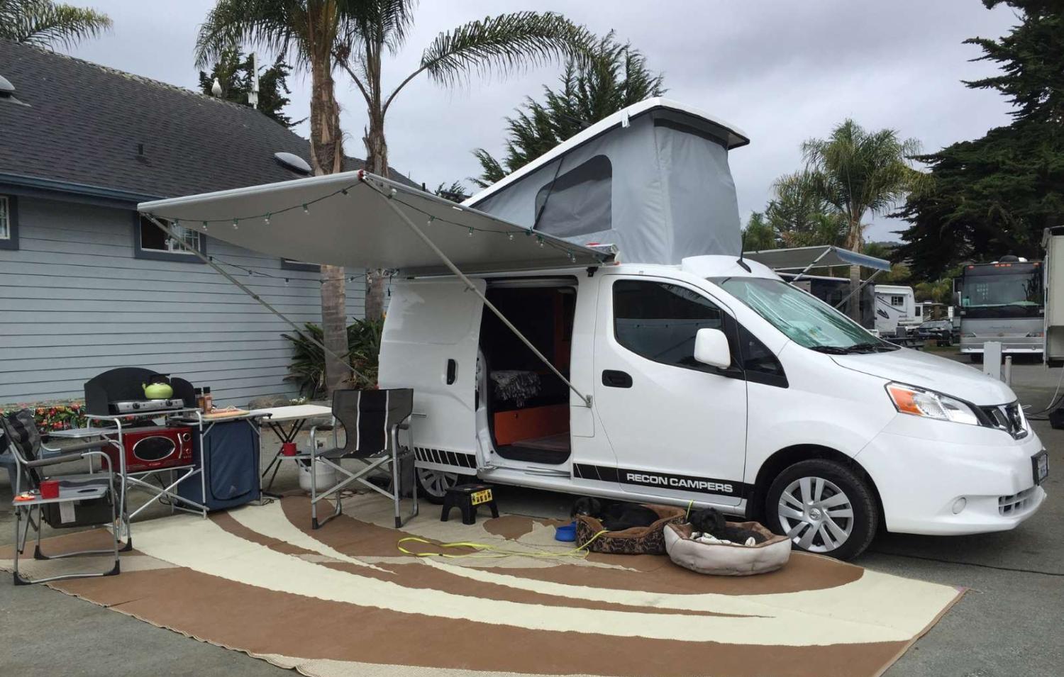 日产nv200 recon camper van评论