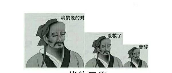 分享无水印表情包!扁鹊华佗曹操三连
