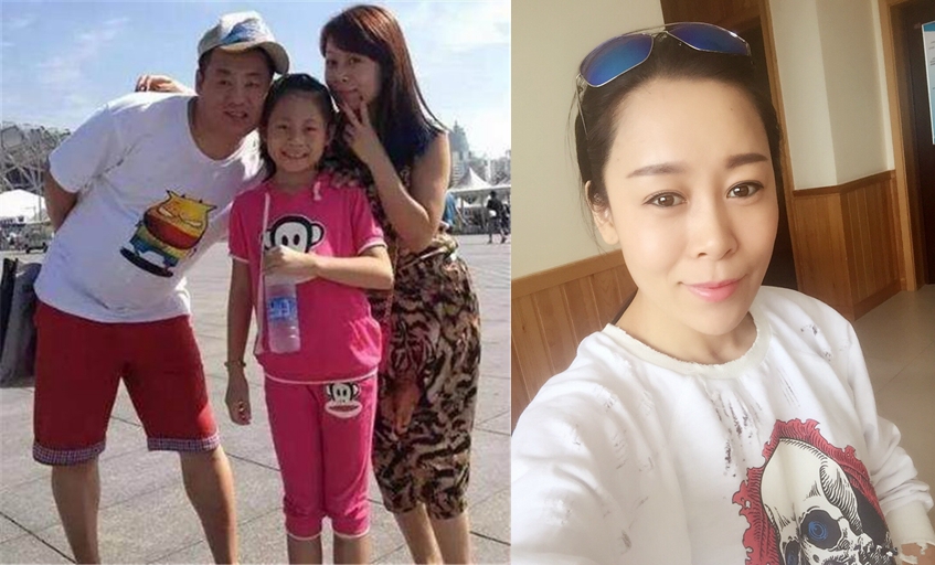 宋晓峰全家近照,妻子阔气,女儿有才,可谓人生赢家