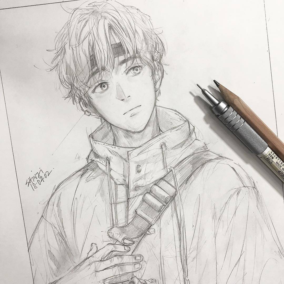 铅笔人物速写灵动传神artbyshinjiins676767