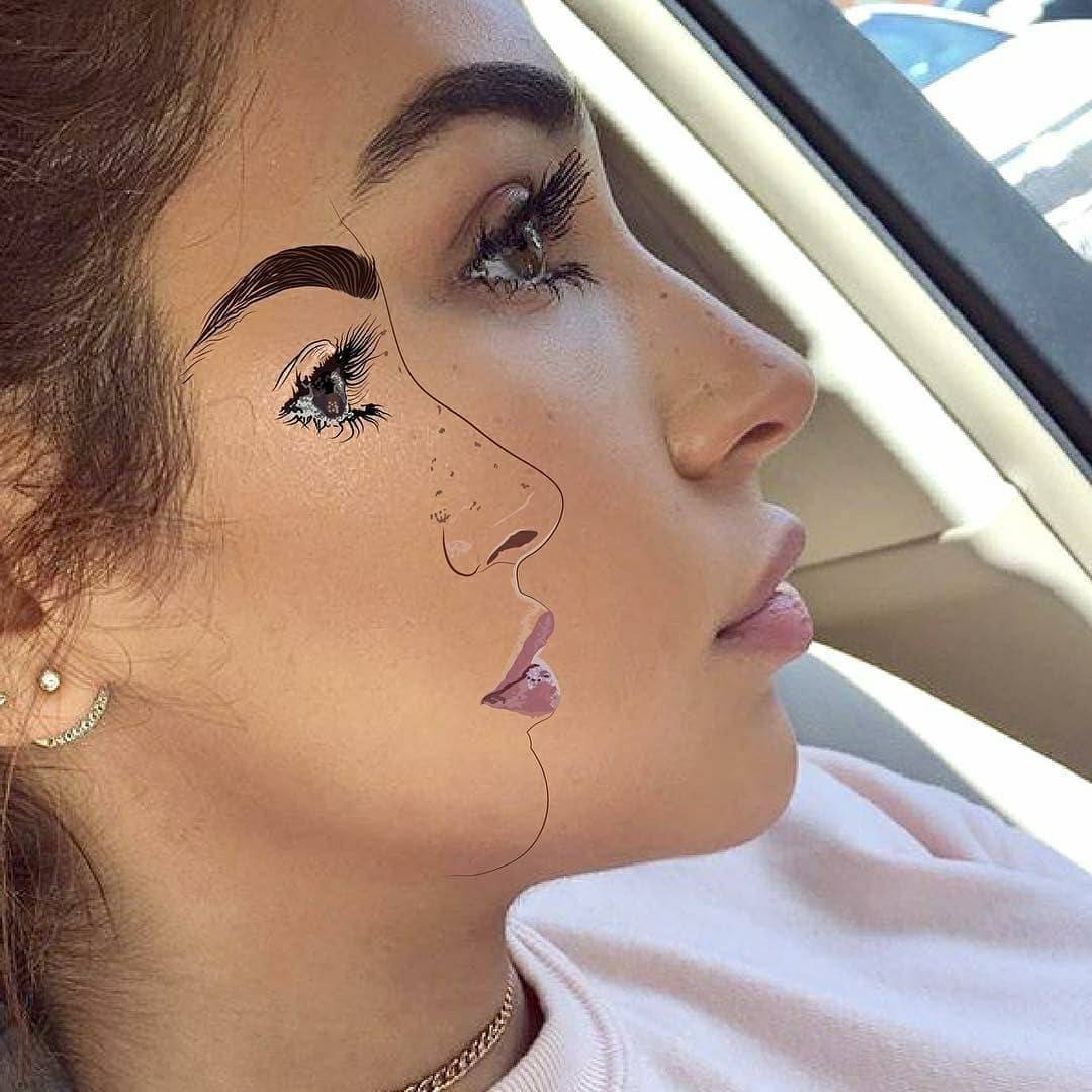 在脸上绘画是什么感觉呢