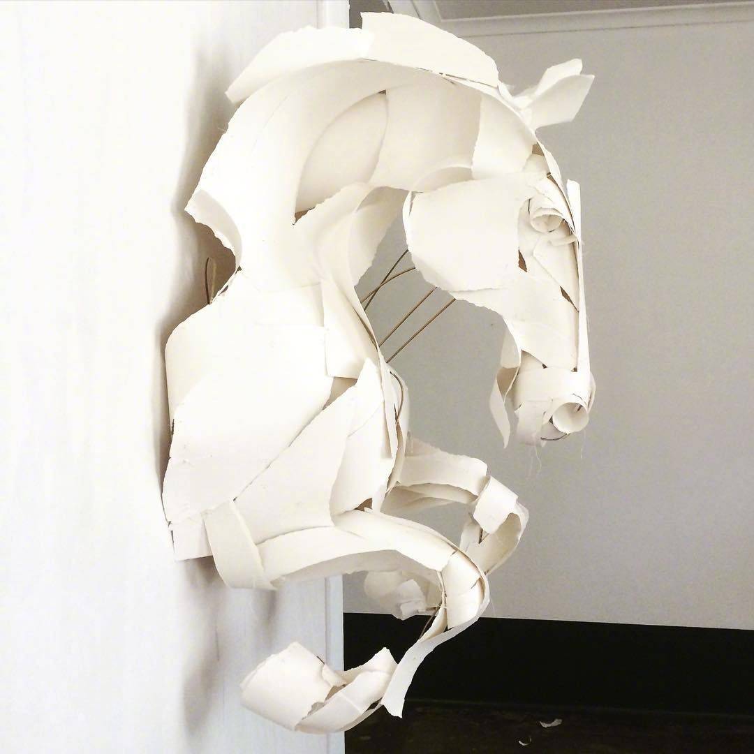 澳大利亚艺术家纸品雕塑作品