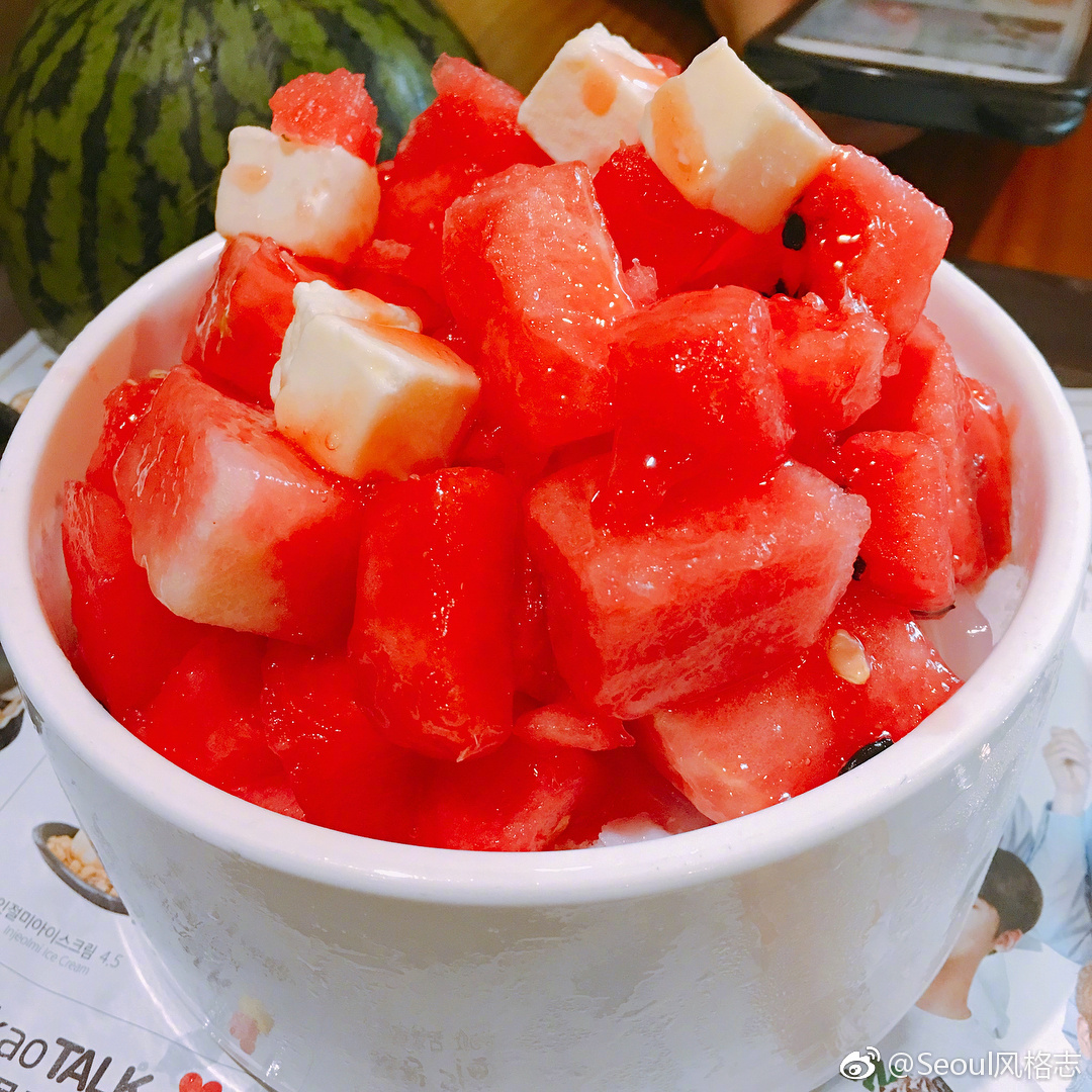 sulbing家新上市的西瓜雪冰