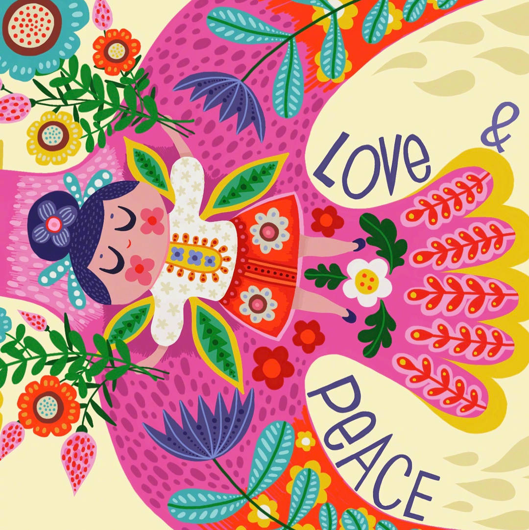 来自插画师helendardik可爱风绘画作品