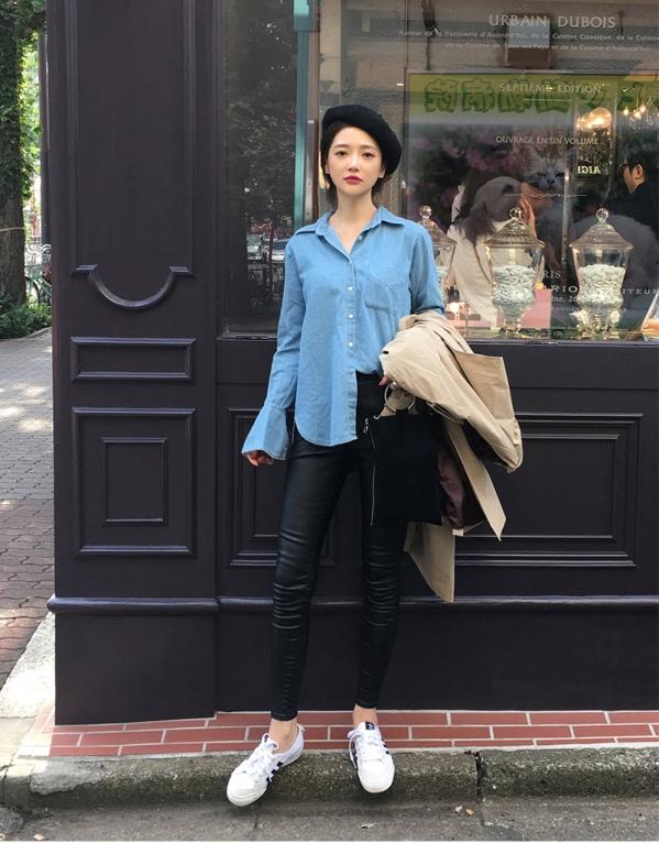 个性十足的皮裤,安利这4种搭配方式,彰显性感魅力