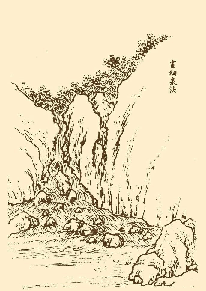 芥子园画谱山水谱精选2