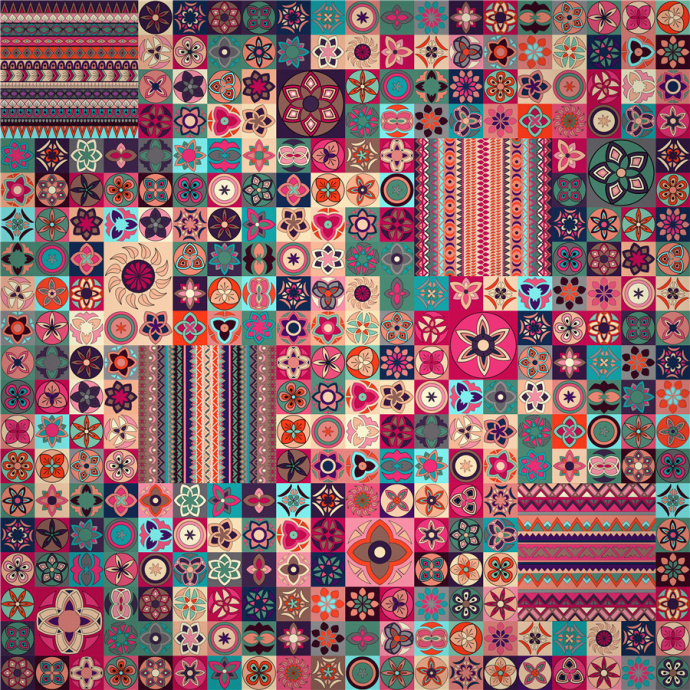 波西米亚风格图案