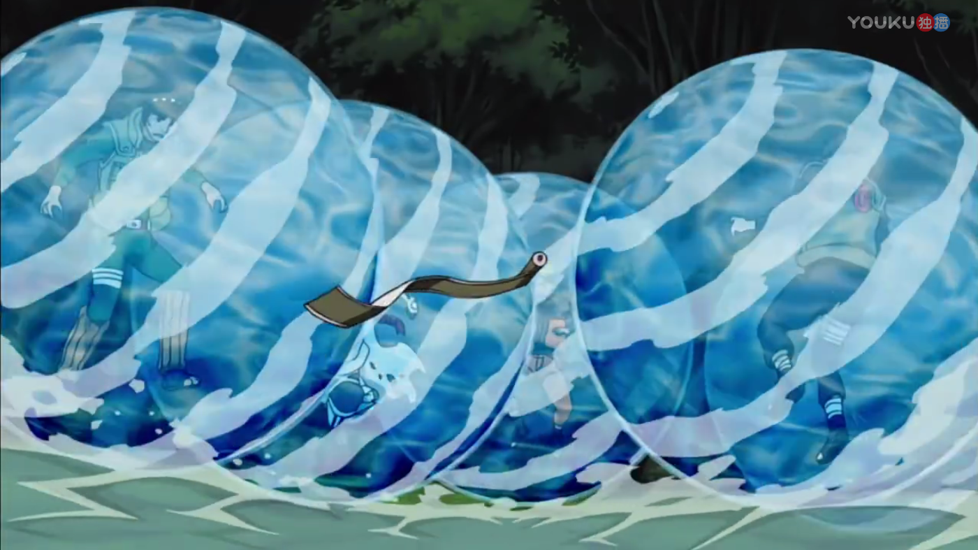 《火影忍者》盘点被水牢之术抓住的忍者,卡卡西和凯皇都上榜