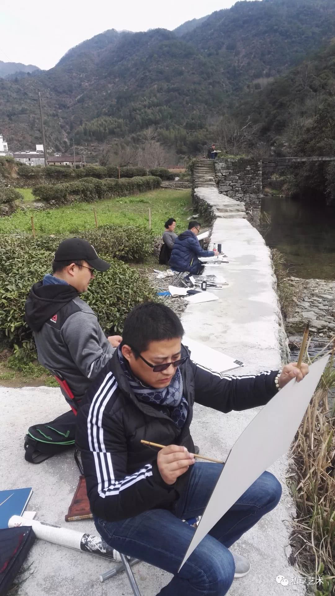 毕波2018年婺源写生作品