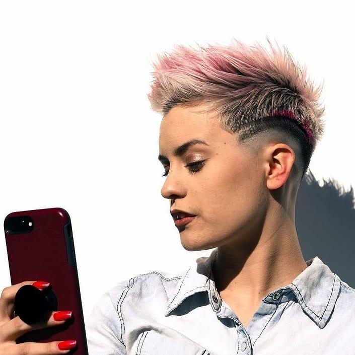 女生最个性的发型,pixie 又酷又时尚