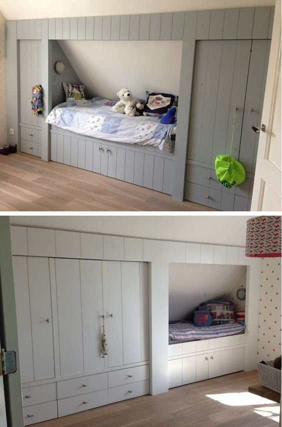 好好的衣柜还能这样掏个洞?关键还等于瞬间多出一间房!为创意点赞