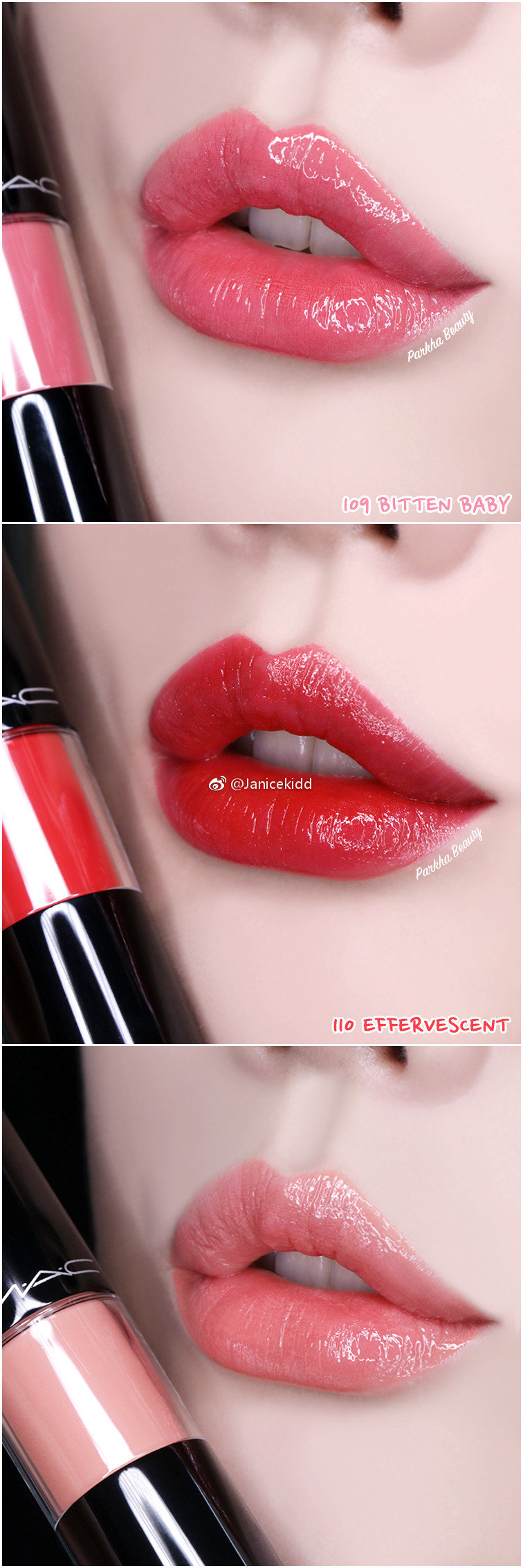 MAC Versicolour Varnish Cream Lip Stain 试色棒棒糖唇釉推出6款秋唇釉橘色棒棒糖_新浪新闻