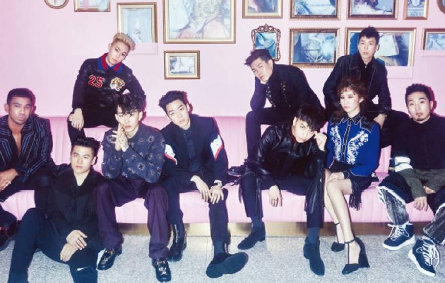 为了这张专辑,jay park竟然动员了aomg全体成员!