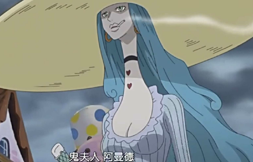 图三让五老星敬畏1,密斯奥利布被称作"凶恶狡猾的罪犯",这位美女海贼