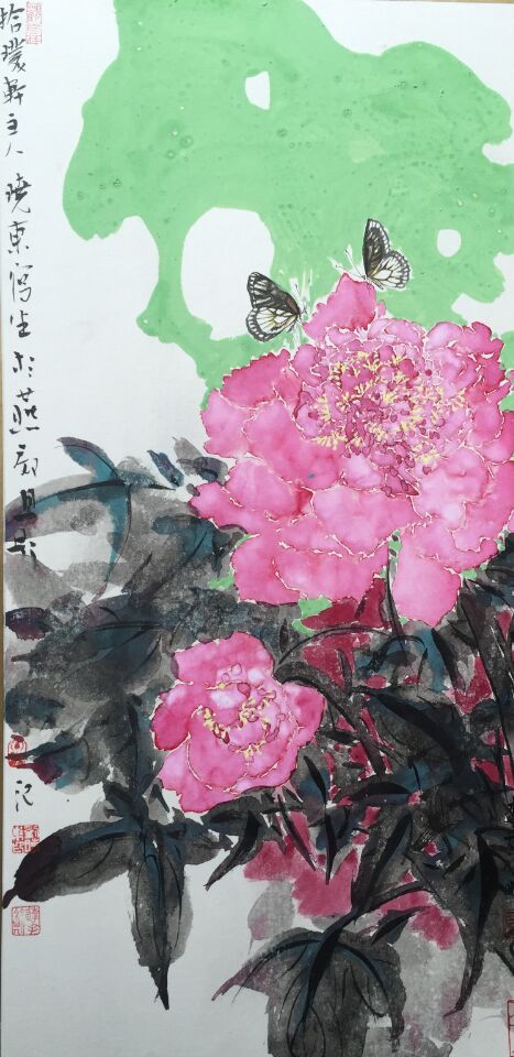 没骨新风韵-----著名国画家刘晓东写生作品赏析