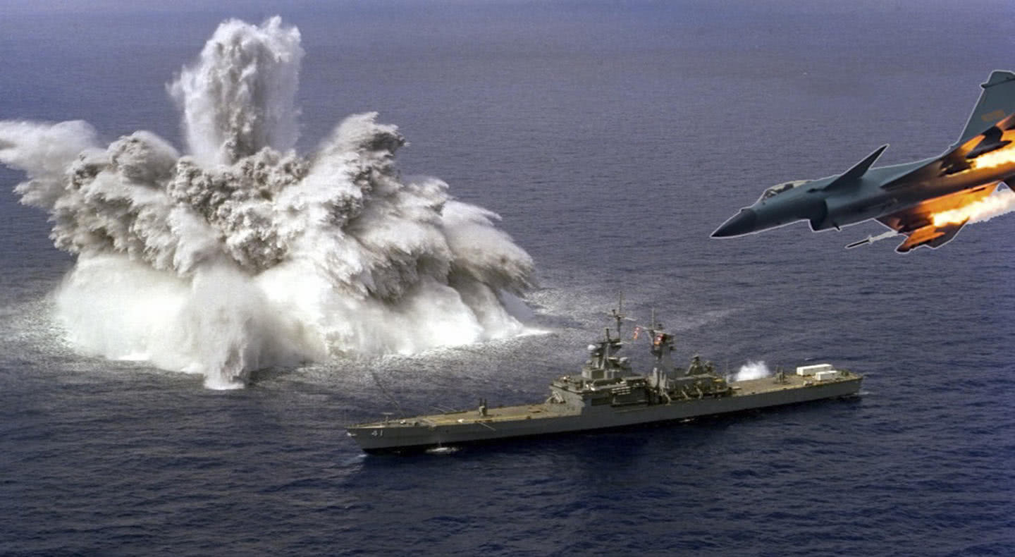 美舰突然被神秘战机袭击,160人受伤34人死亡 知道真凶后自认倒霉