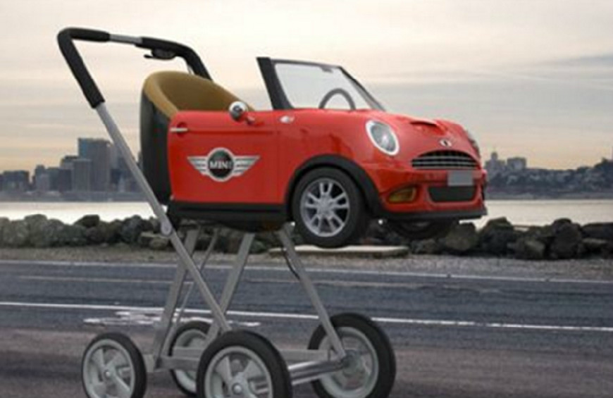 别找,最奇葩的改装车都在这,最佩服图3婴儿车