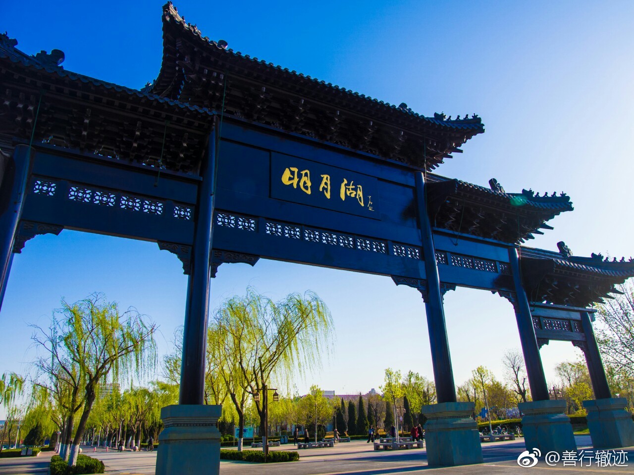 路过德州明月湖