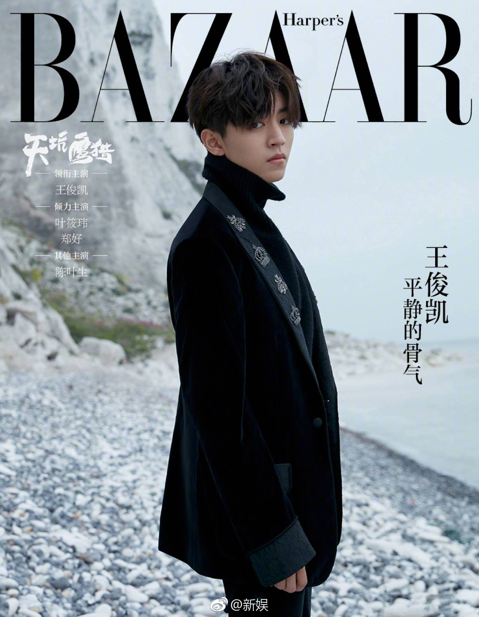 男艺人金九银十杂志封面大赏刘昊然《时尚芭莎》封面 《时尚cosmo》