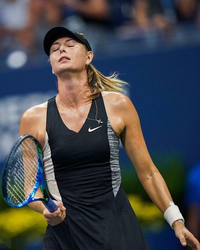 2018美网费德勒莎拉波娃先后落败