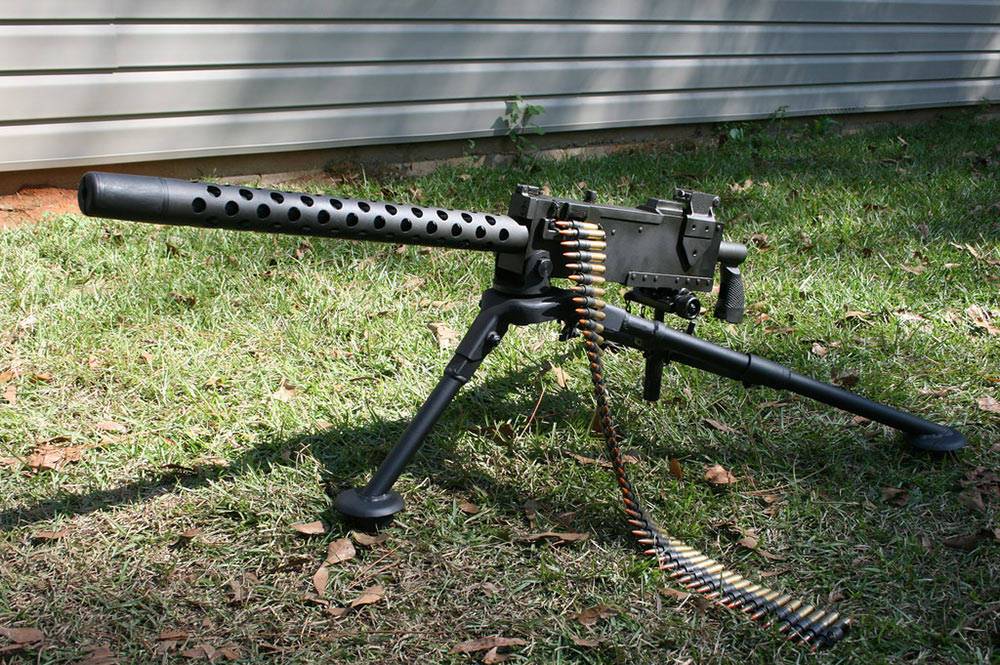 美国m1919a4式030英寸重机枪了解下