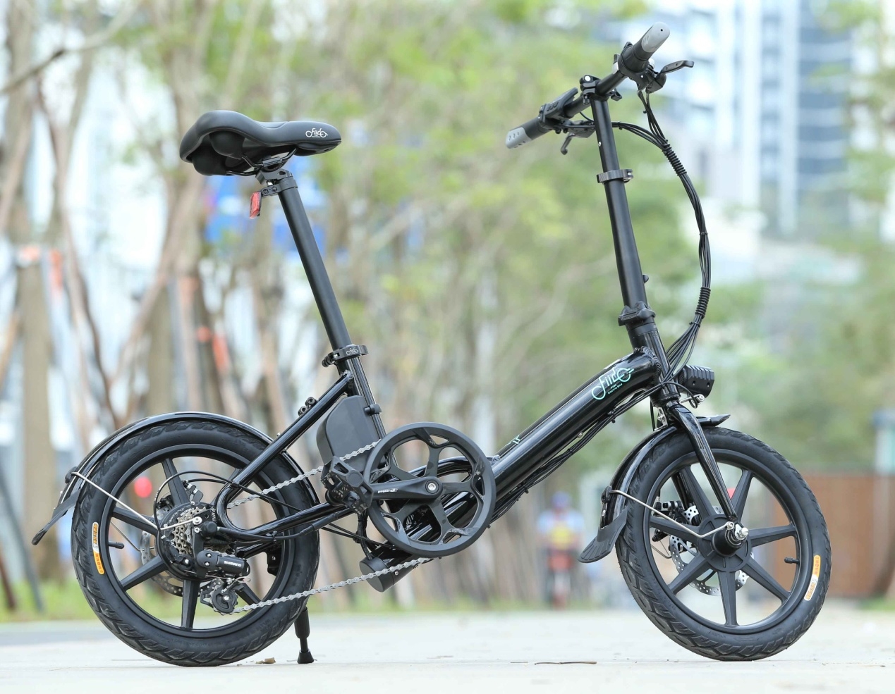 一路有你,快乐常伴,fiido d3电助力自行车都市出行好选