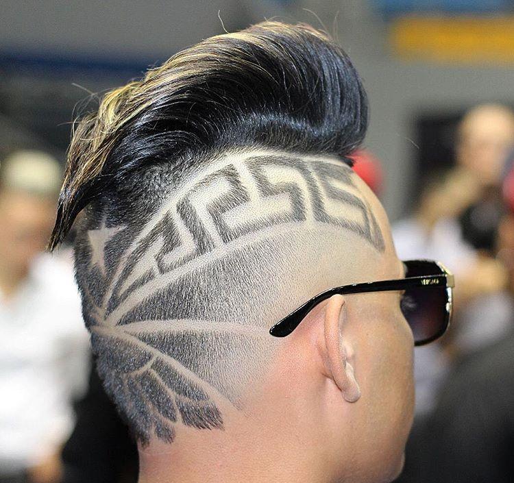 这些雕刻发型, 比画上去的还好看