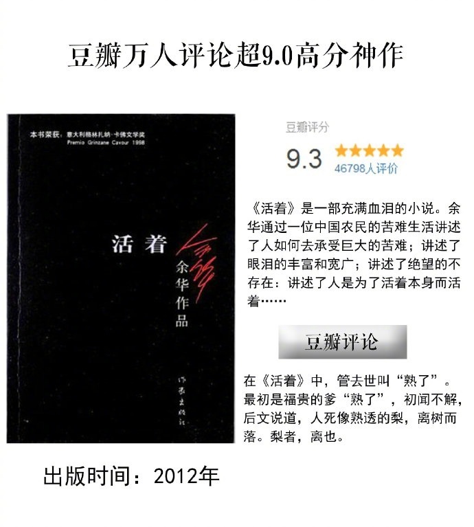 五星书单推荐!500万本书中,打分人数过万、豆瓣评分9.0以上的神作|书单|豆瓣|评分_新浪新闻