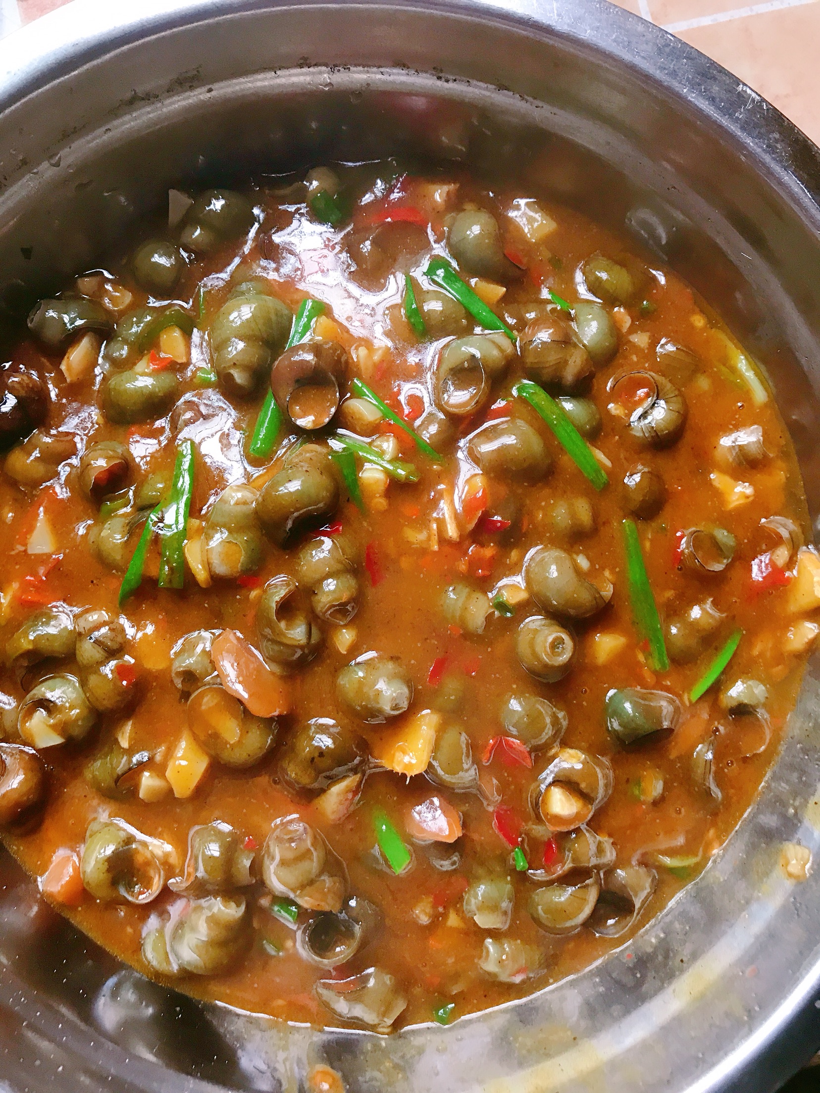 香辣螺丝的做法吃了还想吃