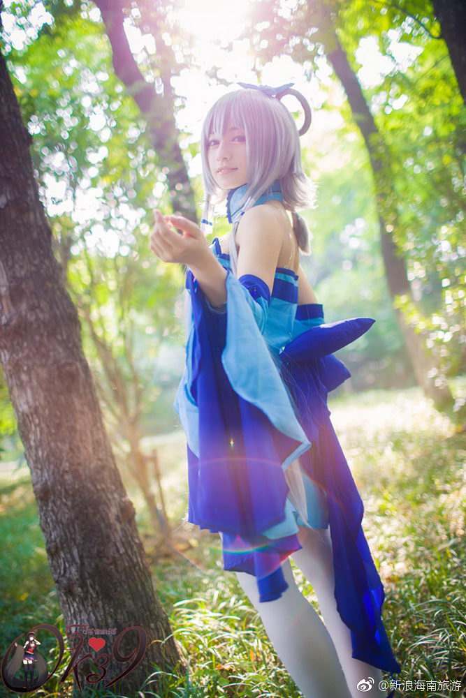 森林精灵cos跑穿越次元遇见你