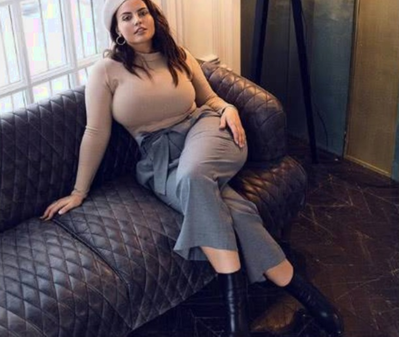 她被称为最好看的胖子,165斤却一点不臃肿,肉都长到该在的地方