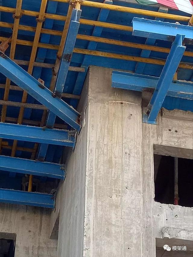 高层建筑采用这种悬挑架:每根悬挑钢梁只要1.3米,可节省176元|悬挑|型钢|工字钢_新浪新闻