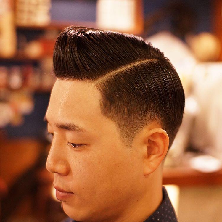 中年男士剪油头照样很有气质