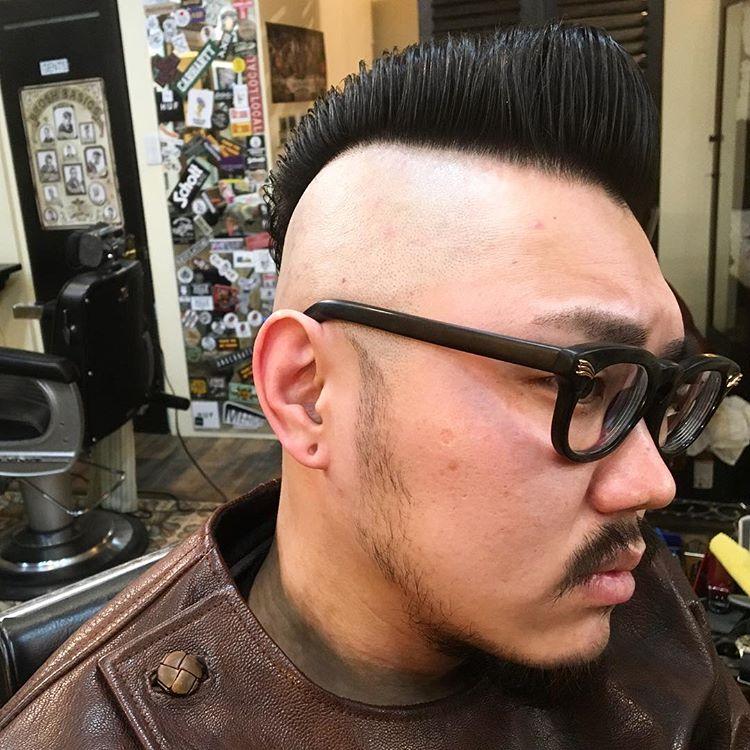 中年男士剪油头照样很有气质