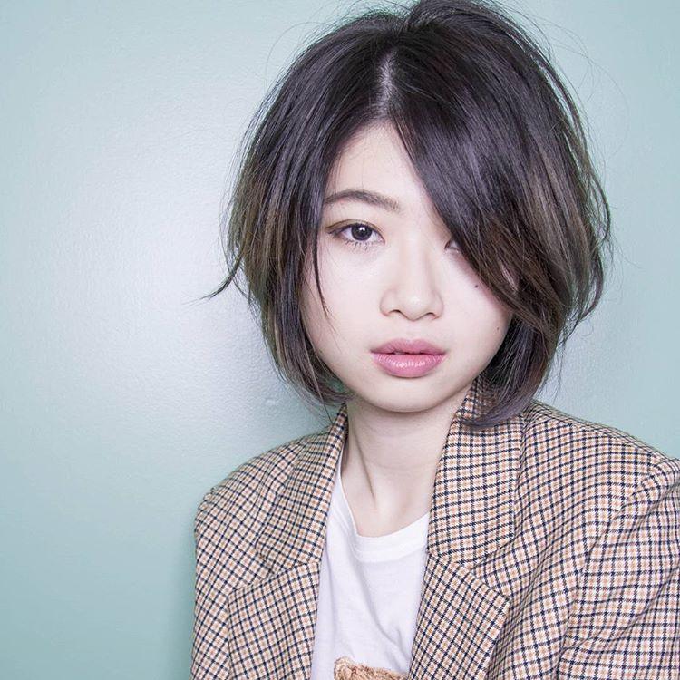 换一种体现方式,bob发型也可以变的美轮美奂