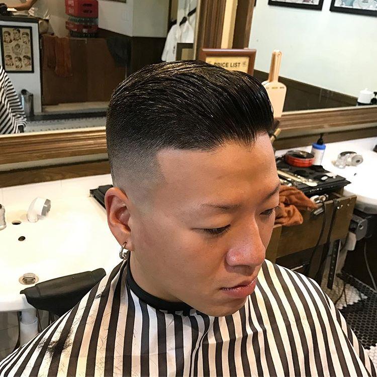 barber发型蓬巴杜发型最受潮男欢迎