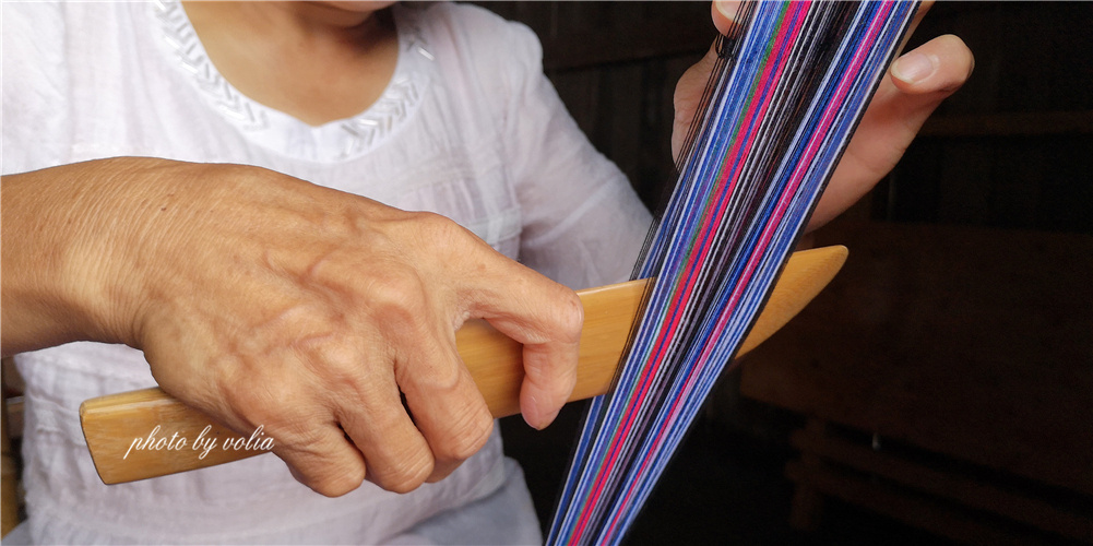 客家冬头帕织带