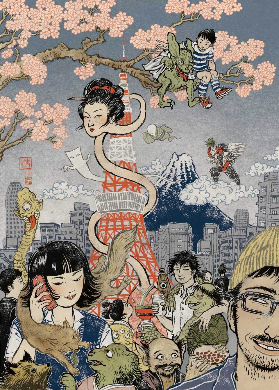 清水裕子 Yuko Shimizu 长居美国的日本插画家 清水裕子 Yuko Shimizu 长居美国的日本插画家