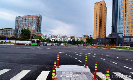 通知:上饶城区凤凰大道与稼轩大道平交口处将半封闭施工