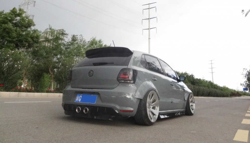 买菜车也可以有小钢炮的范新疆车友大众polo改装案例