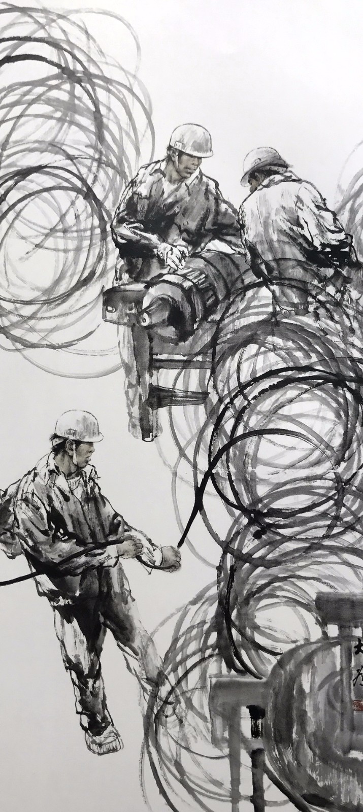 刘大为,范曾,史正学国画作品欣赏