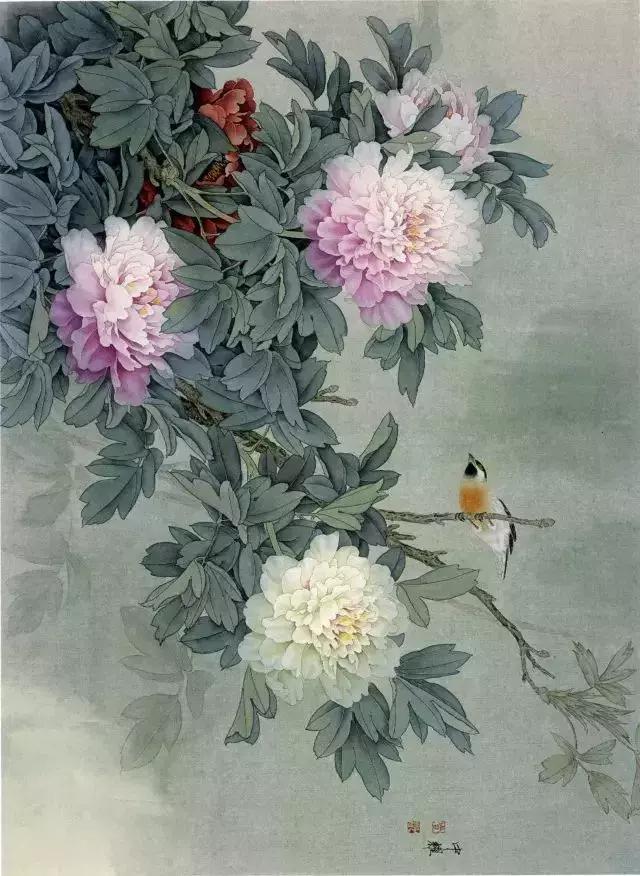 精选工笔牡丹40张,美到窒息!|工笔|花鸟画|工笔画_新浪新闻