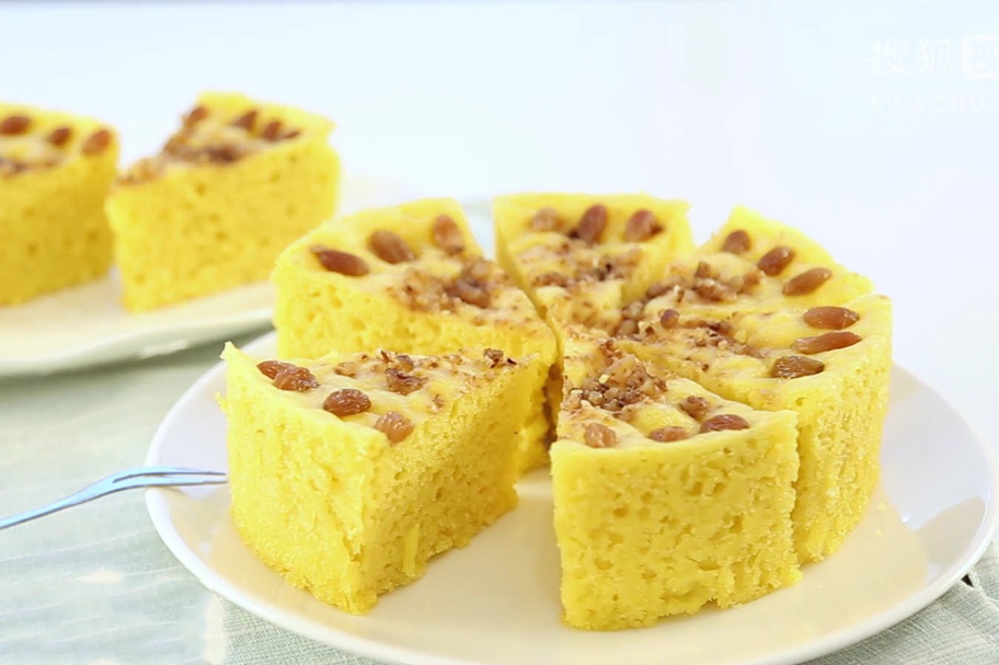 玉米发糕的做法