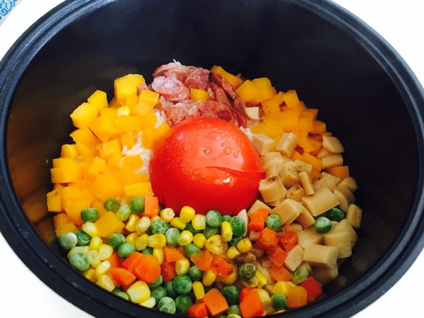 酸酸甜甜的番茄饭有饭有肉营养又美味绝对是懒人的福音
