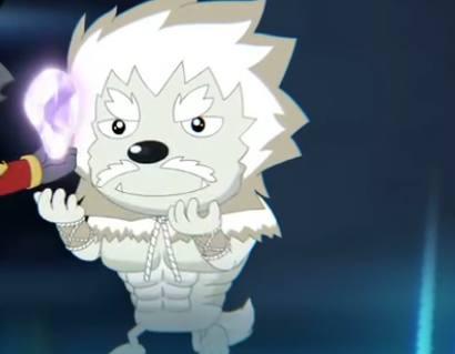 大白狼是小白狼的祖先,和武大狼生活在同一个时代