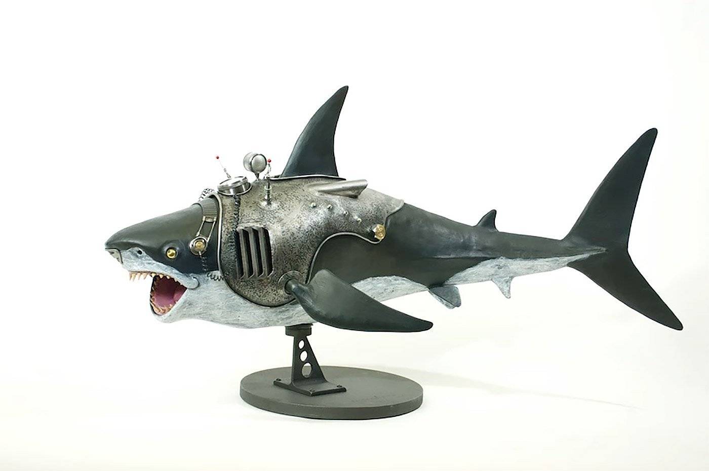 蒸汽朋克风格动物雕塑:nozomu uchida